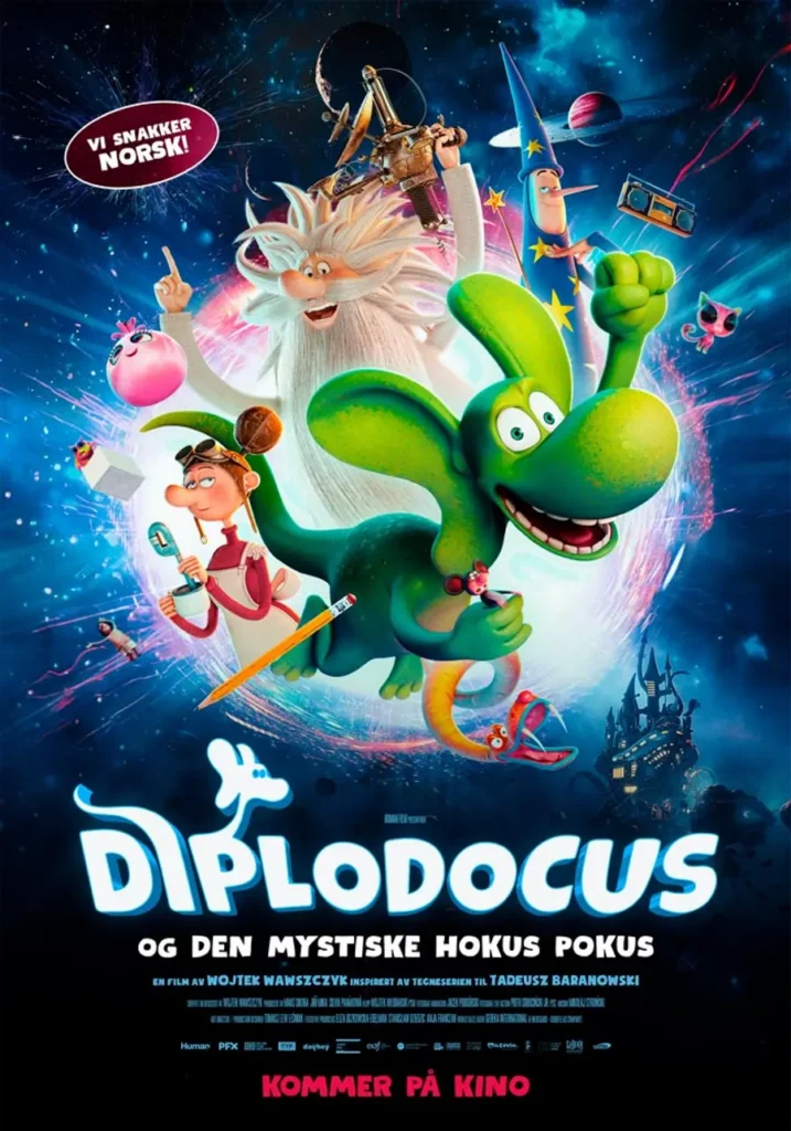 Kino: Diplodocus og den mystiske hokus pokus
