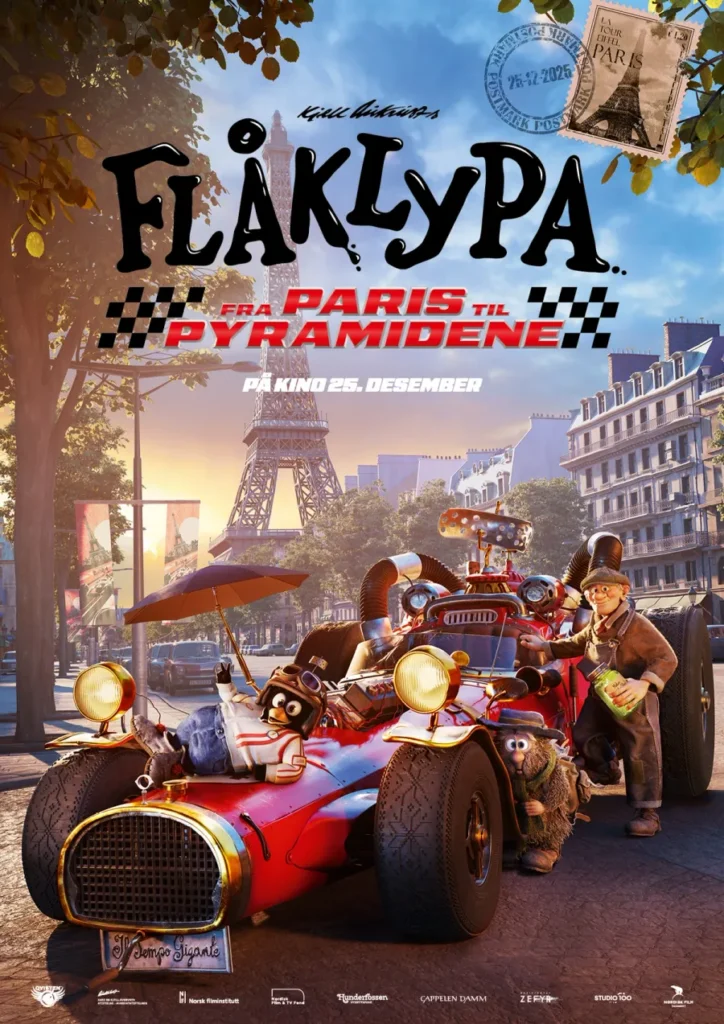 Kino: Flåklypa – Fra Paris til pyramidene