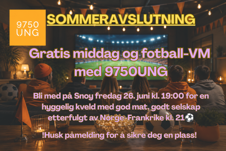☀️ Sommeravslutning med 9750UNG! ☀️